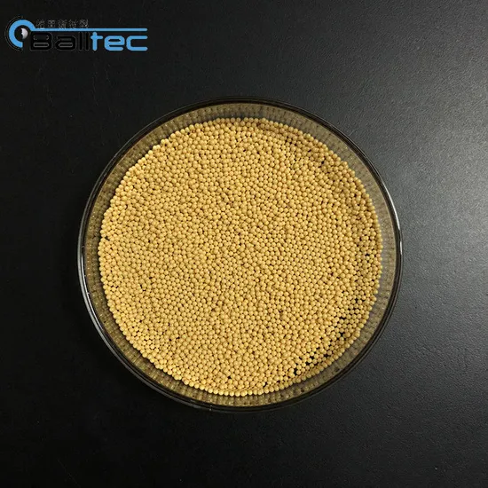 Yellow Cerium Stabilized Zirconia Ceramic Mineral Bead Ceria Zirconia Ball